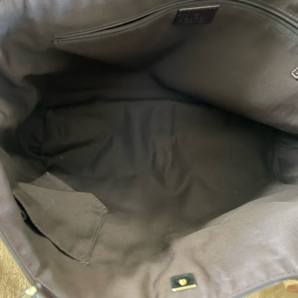 Gucci GG Abbey Pocket Tote, Canvas Leather, Made in Italy - Picture 4 of 6